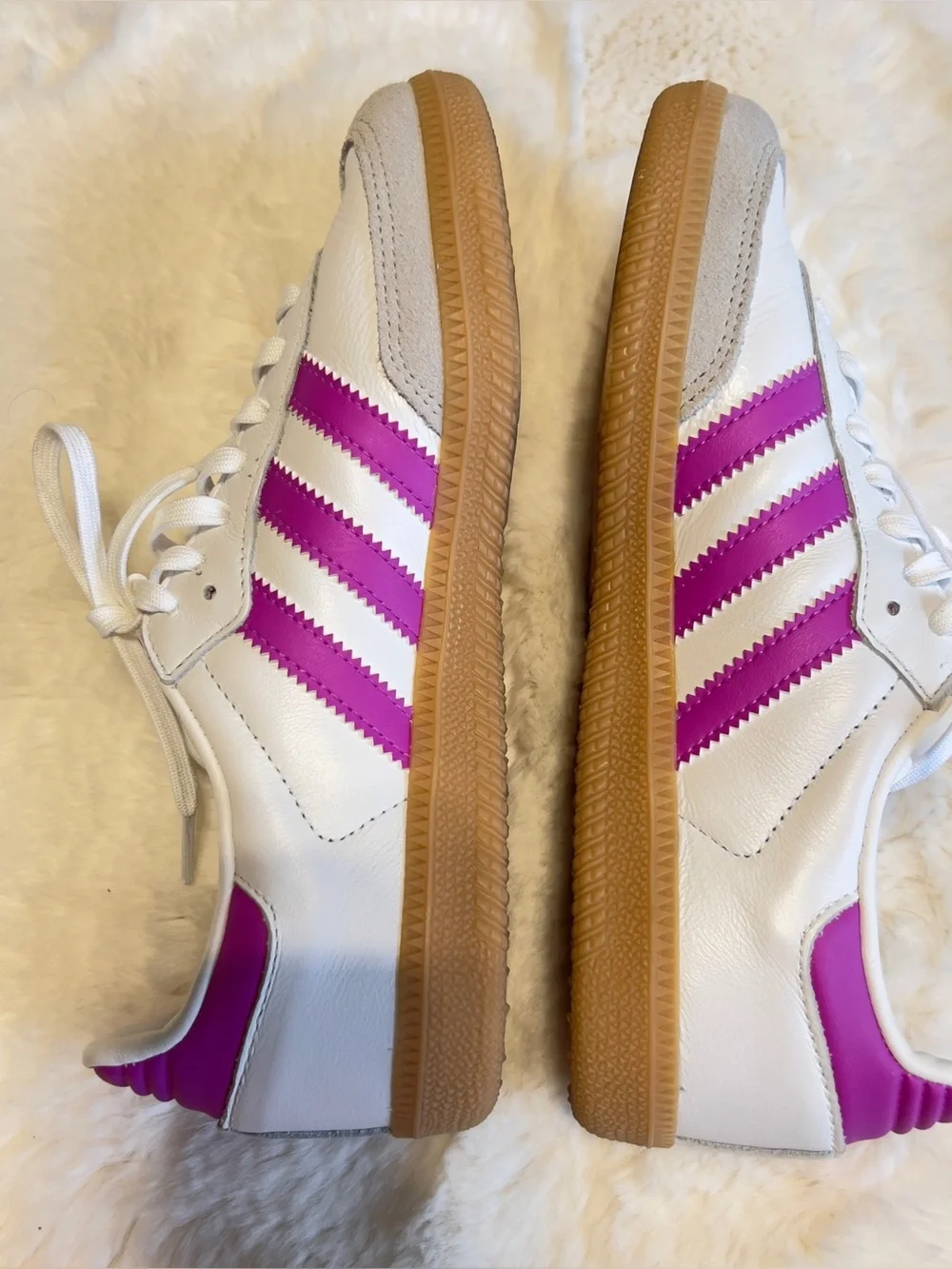 Adidas Samba OG Kids Magenta Stripes
